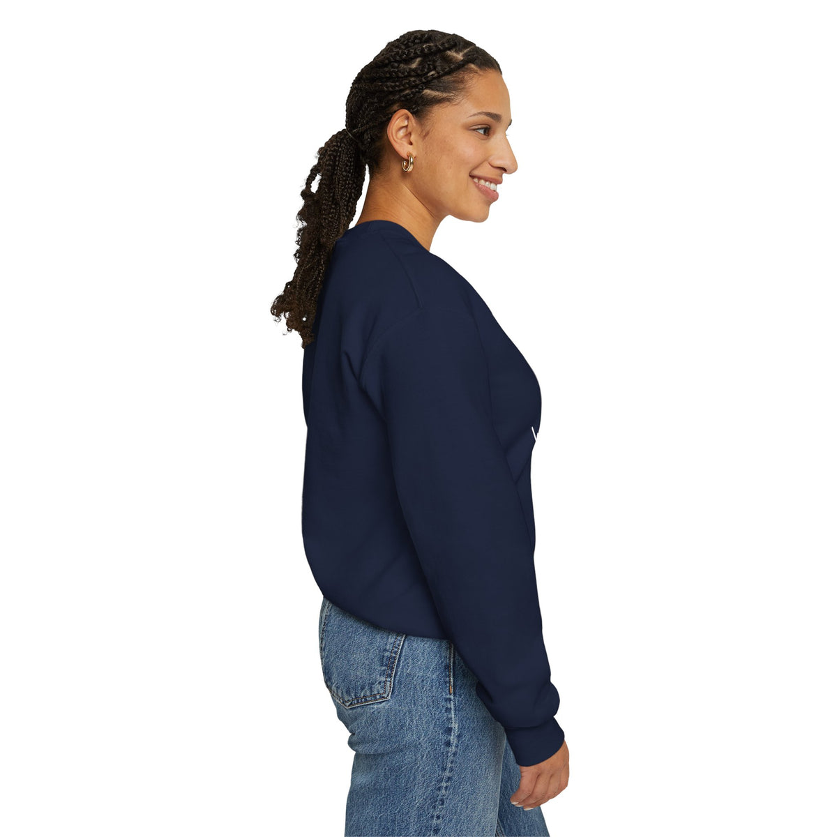 Weav Told Me Sweatshirt — Heart Logo Graphic Crewneck